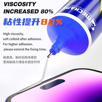 Mechanic Clear Adhesive Glue For Phone Screen Back Glass Repair Super X 60ml Adhesive FoneFunShop   