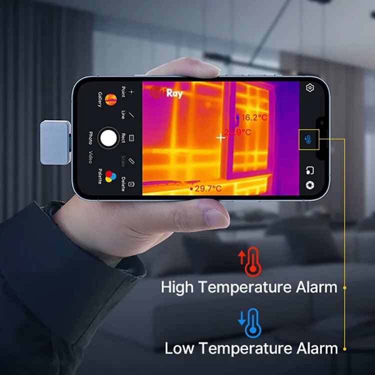 Thermal Camera Type C For Phone Logic Board Leak Detection with Macro Lens Camera FoneFunShop   