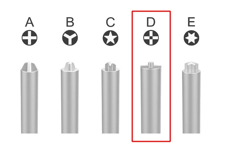 iThor Screwdriver D Pinhead QianLi ToolPlus 2.0mm Convex Cross Screwdriver FoneFunShop   