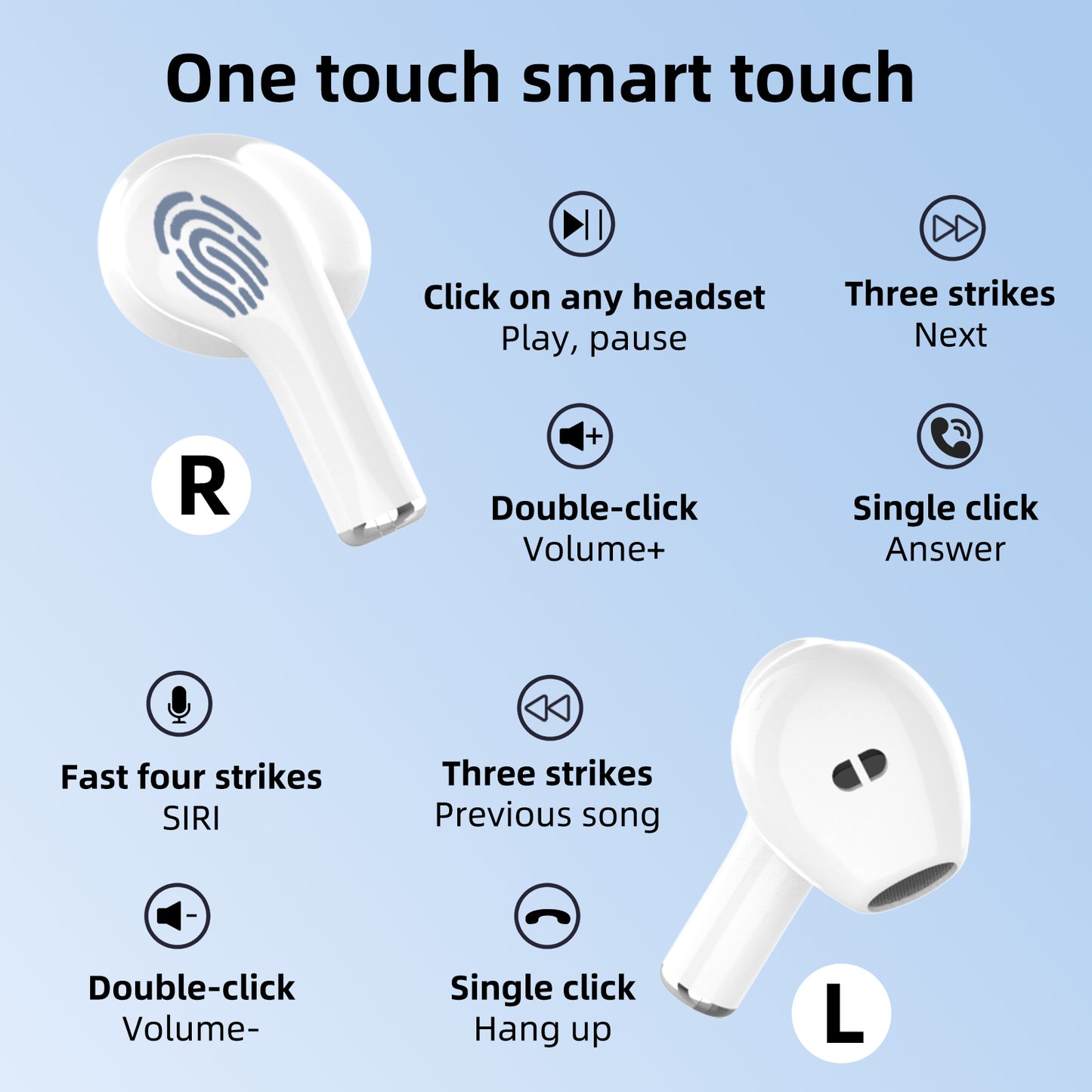 Translator Earbuds Earbuds FoneFunShop   