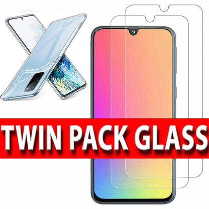 Screen Protectors For Samsung A13 5G Twin Pack of 2x Tempered Glass Screen Protector FoneFunShop   