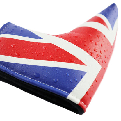 UK Flag PU Leather Putter Head Cover Protector Golf Accessorise FoneFunShop   