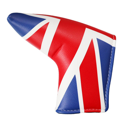 UK Flag PU Leather Putter Head Cover Protector Golf Accessorise FoneFunShop   