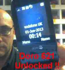 Doro Network Unlock Service (mail-in service) Unlock FoneFunShop   