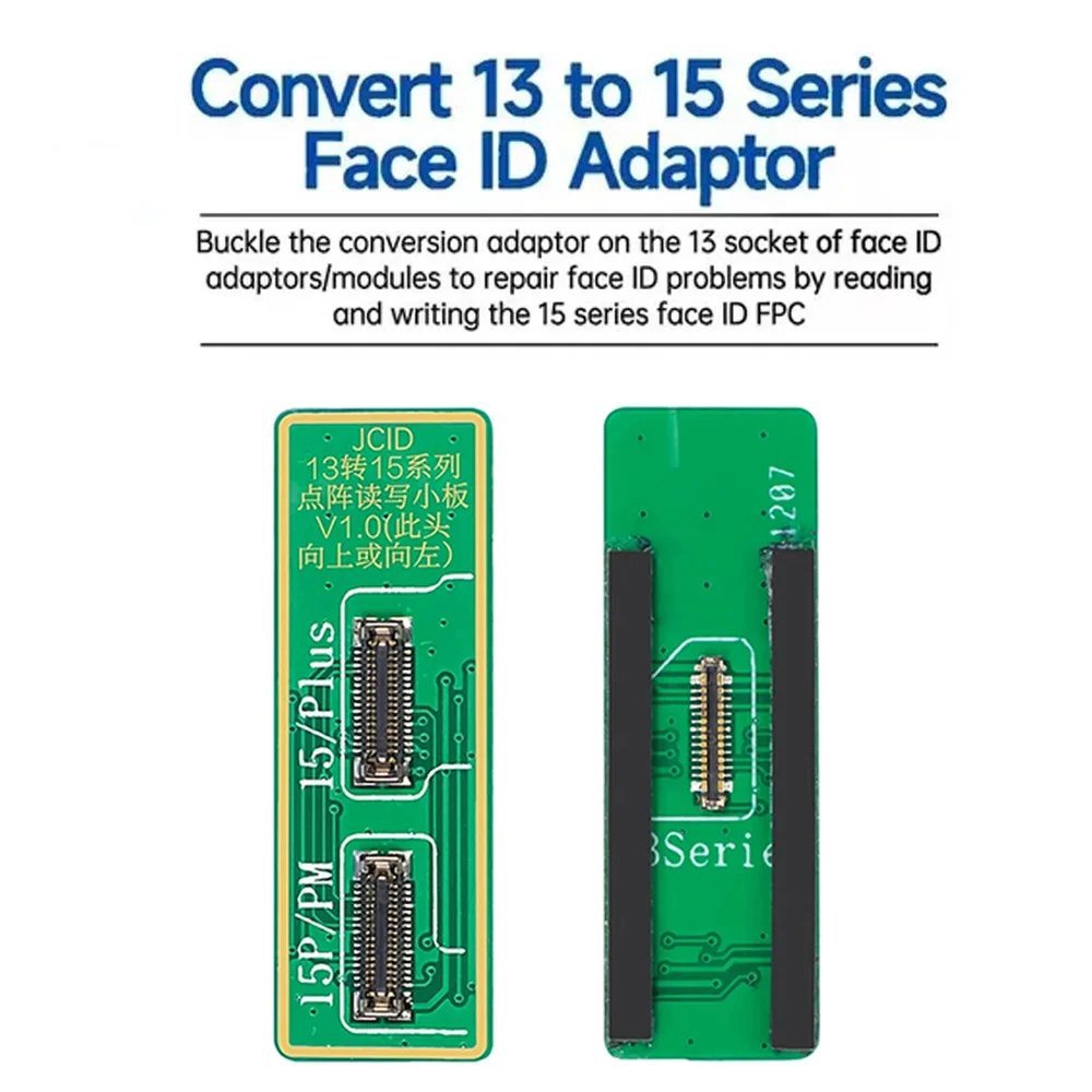 JCID V1SE Convert IP13 To IP15 Series Face ID Adaptor Add-On Board For JC ID V1SE FoneFunShop   