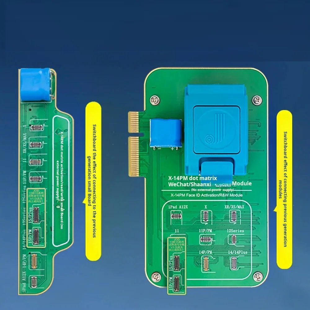 JCID V1SE Convert IP13 To IP15 Series Face ID Adaptor Add-On Board For JC ID V1SE FoneFunShop   