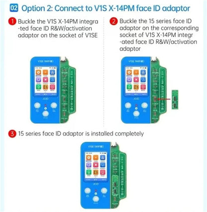 JCID V1SE Convert IP13 To IP15 Series Face ID Adaptor Add-On Board For JC ID V1SE FoneFunShop   