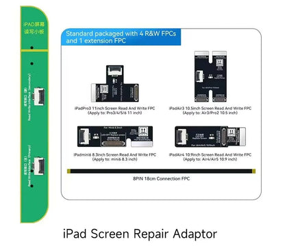 JCID V1SE Screen Read And Write Adapter For iPad MtSN Wavy Lines Repair Add-On Board For JC ID V1SE FoneFunShop   