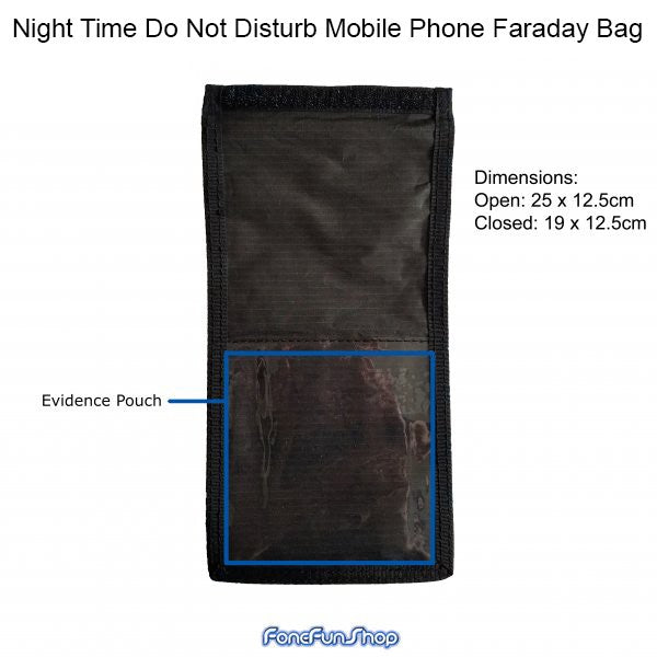 Faraday Bag Signal Blocker Night Time Do Not Disturb For Smart Phone Faraday FoneFunShop   