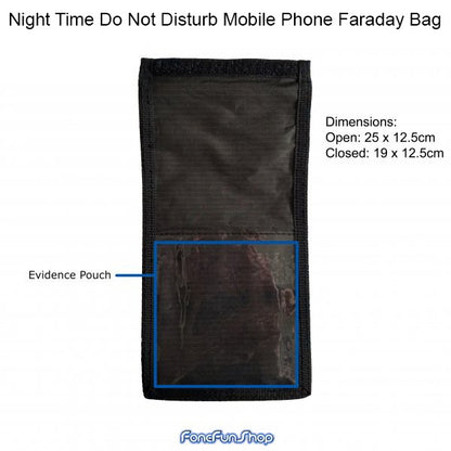 Faraday Bag Signal Blocker Night Time Do Not Disturb For Smart Phone Faraday FoneFunShop   