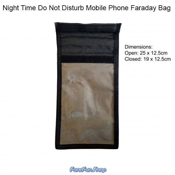 Faraday Bag Signal Blocker Night Time Do Not Disturb For Smart Phone Faraday FoneFunShop   