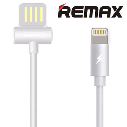 For iPhone Remax USB Charging Data Cable White Cable FoneFunShop   