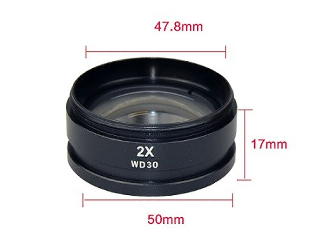 Microscope Zoom Lens 2X Ultra Magnification 48mm Lens FoneFunShop   