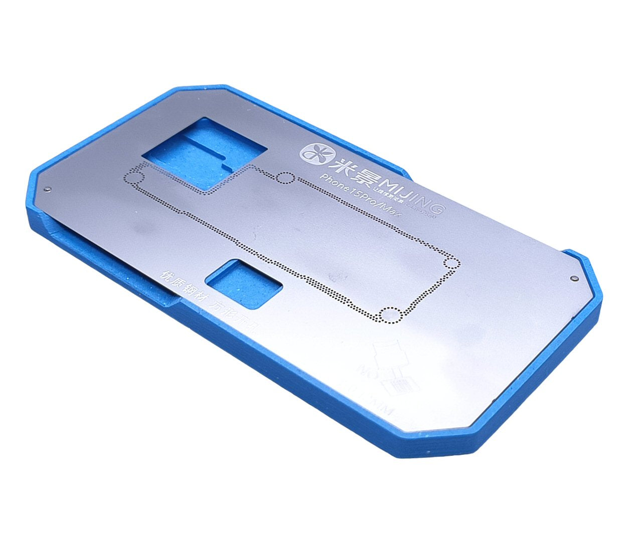 Mijing Z20-Pro 15 Reballing Station and 3 Stencils For iPhone 15 Series IC Chips Stencil FoneFunShop   