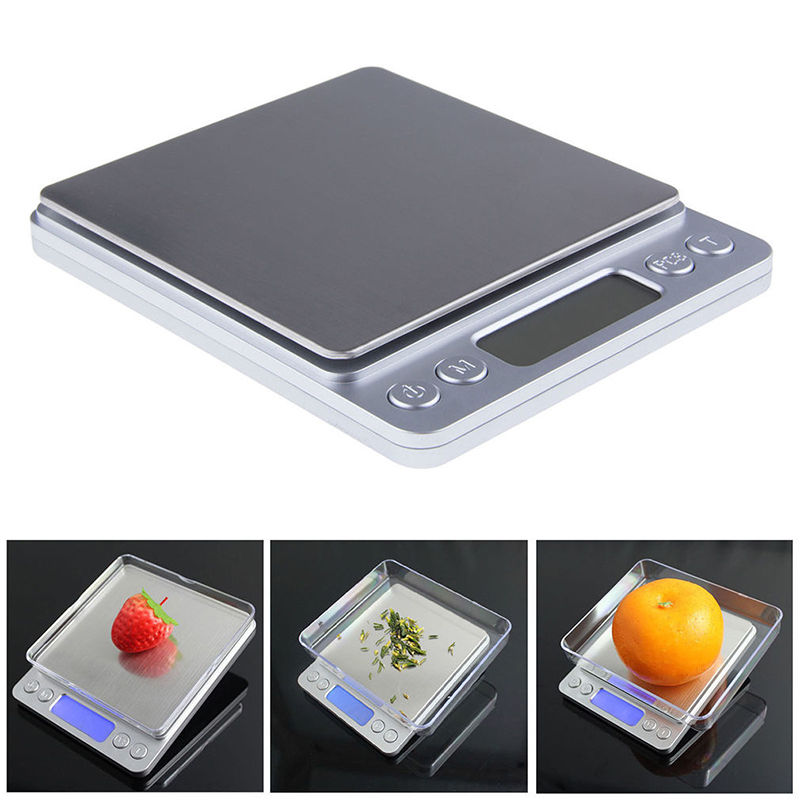 Mini Digital LCD Display Weighing Scales Upto 2000g Digitizer FoneFunShop   