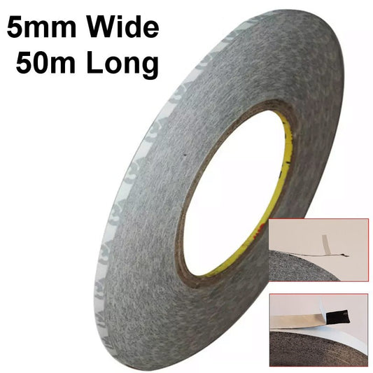 Double Sided Tape 5mm Wide High Temperature Resistant Black Tape FoneFunShop   