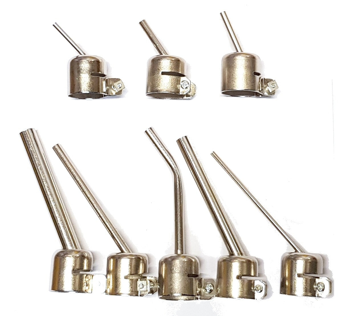 Angled Nozzle Set For Hot Air Rework Station 8 Piece  FoneFunShop   