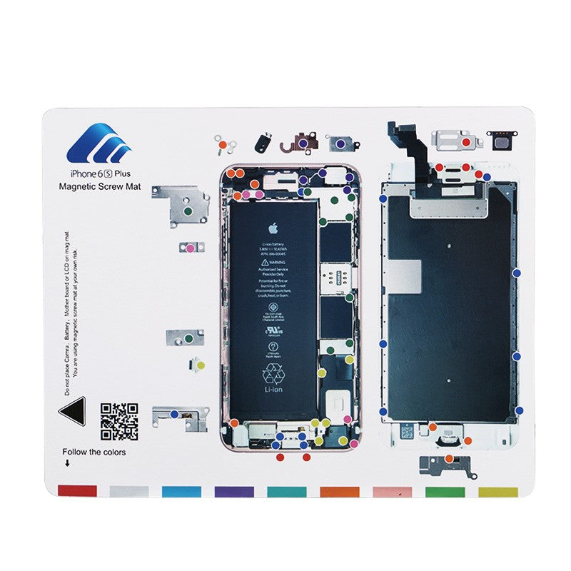 Magnetic Screw Mat For iPhone 6s Plus Phone Repair Disassembly Guide Magnetic Screw FoneFunShop   