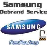 Samsung Debrand & Unlock by post Service Unlock FoneFunShop   