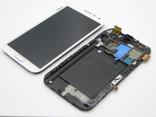 Lcd Screen For Samsung Note 2 LTE N7105 in White Screen FoneFunShop   