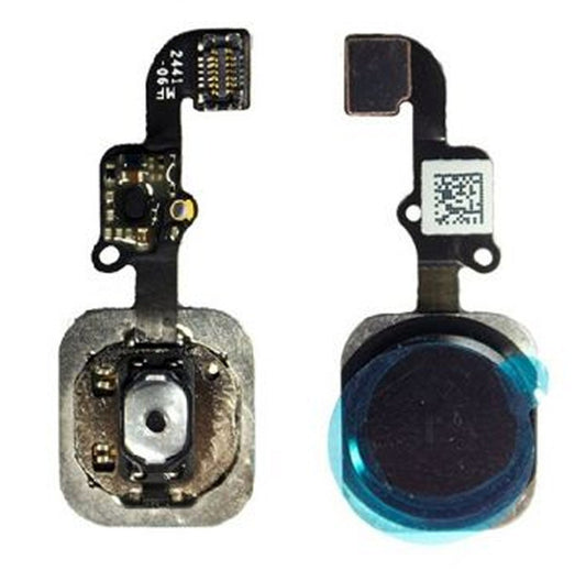 Home Button For iPhone 6 Flex in Black Flex FoneFunShop   