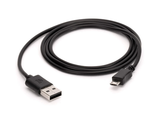 Micro USB Data Cable 1m Black Cable FoneFunShop   