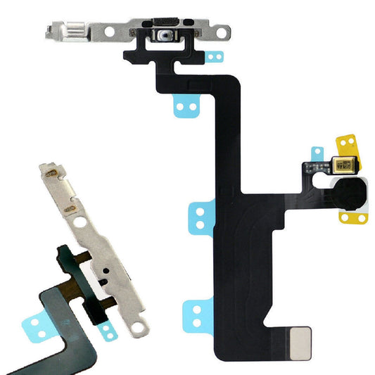 For iPhone 6 Power Button Flex with Mic and Flash With Bracket Flex FoneFunShop   