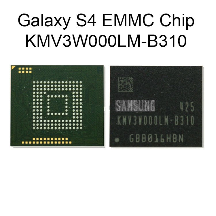 EMMC Chip KMV3W000LM-B310 For Samsung Galaxy S4 I9500  FoneFunShop   