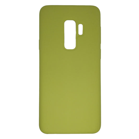 Case For Samsung S9 Plus in Lime Green Smooth Liquid Silicone Case Cover FoneFunShop   