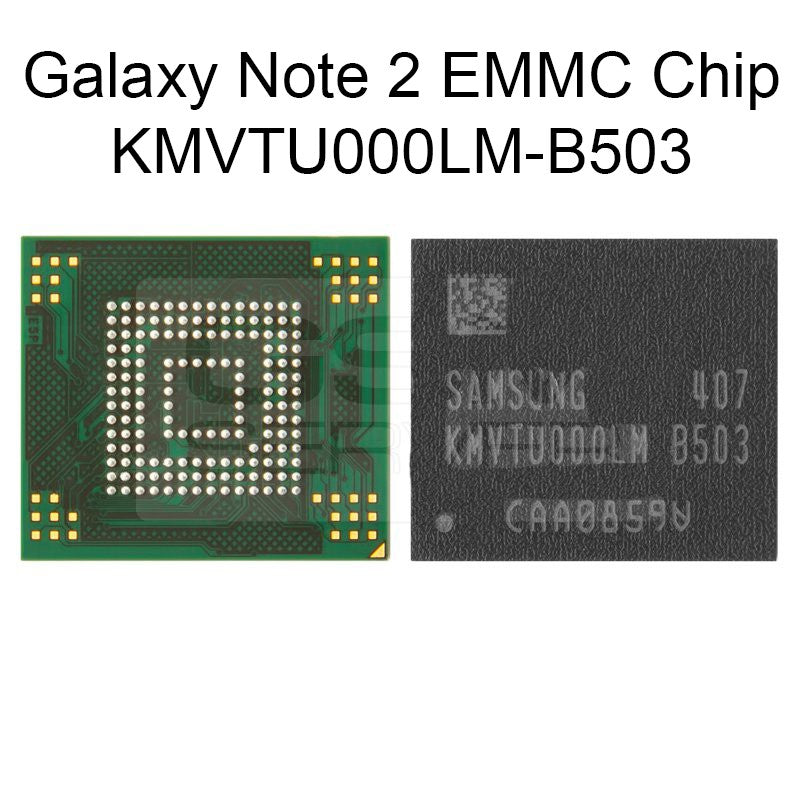 EMMC Chip KMVTU000LM-B503 For Samsung Galaxy Note 2 N7100  FoneFunShop   