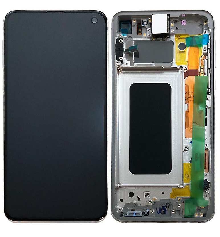 Lcd Screen For Samsung S10e G970F in Prism White Screen FoneFunShop   