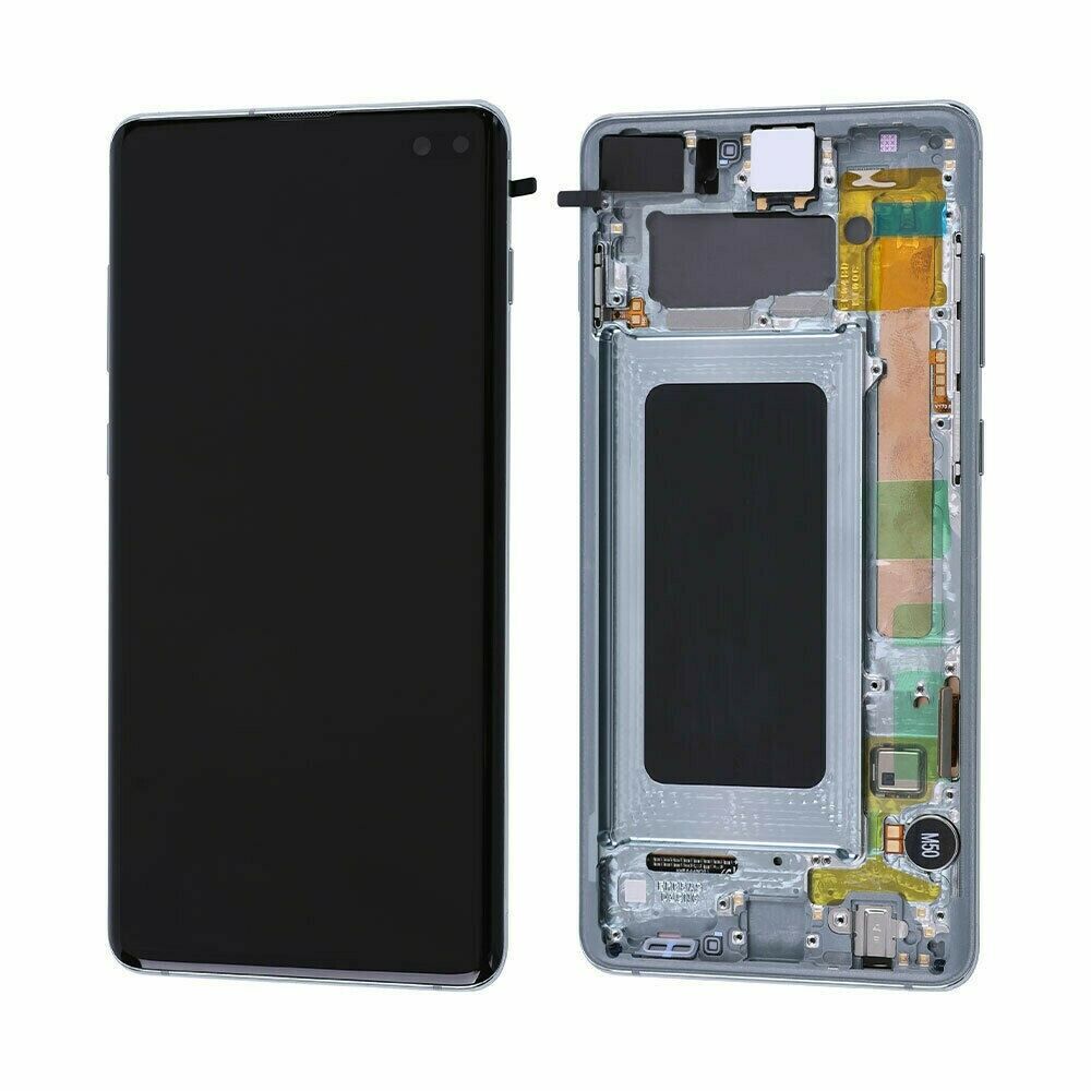 Lcd Screen For Samsung S10 Plus G975F Prism Black Screen FoneFunShop   