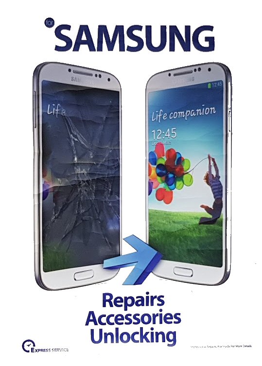 Repairs Poster A2 (LARGE) For Samsung Accessories Unlocking Unlock FoneFunShop   