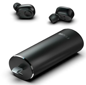 Bluetooth 5.0 Wireless Earphones Sports Headset With Charge Box Black FineBlue X9 Plus
