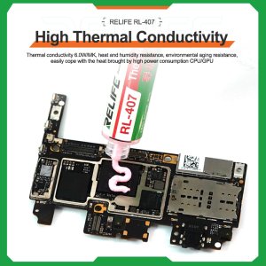 Thermal Cooling Gel Relife RL407 For Phone CPU Heat Dissipation 20g Pink