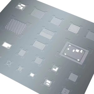 Reballing Stencil For iPhone 13 Series Mijing T3D A15 3D NAND BGA IC Chip