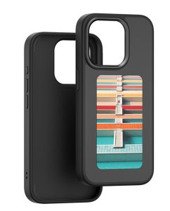 Case for iPhone 15 With NFC E Ink Smart Display for Photos / Notifications
