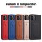 Case For iPhone 12 Mini 5.4 Black Luxury PU Leather Wallet Flip Card Phone Cover